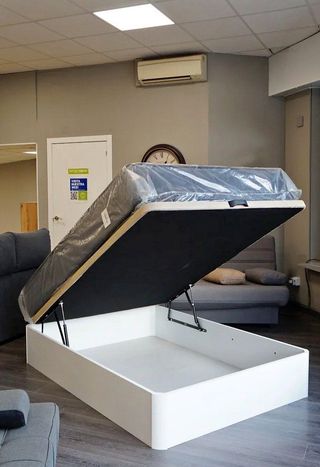 Canape Abatible 150x190cm Blanco - Nuevo OFERTA!