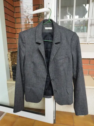 Americana mujer gris 38