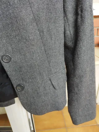 Americana mujer gris 38