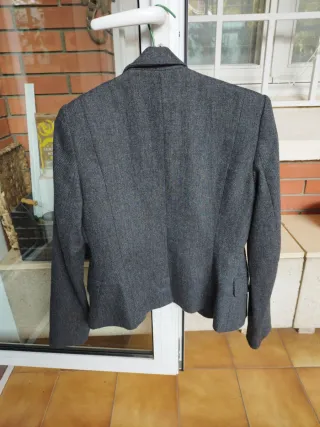 Americana mujer gris 38