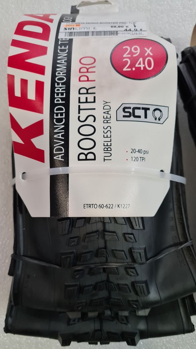 2 Coperture Kenda Booster Pro Tubeless Ready 29x2.40
