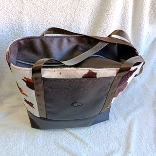 Bolso Tote Estampado de potro con polipiel
