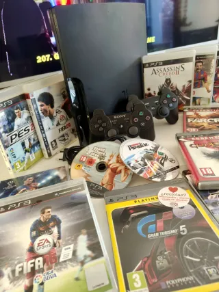 Pack PS3+ 2 Mandos + 16 Juegos