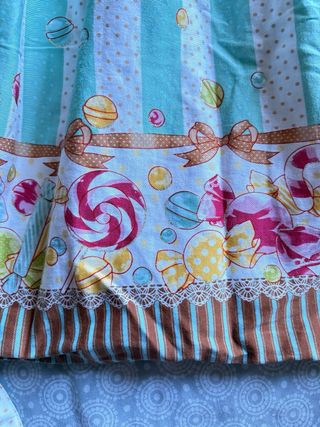 Falda Bodyline Mint Caramelos Talla Única