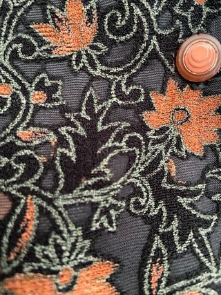 chaqueta estampada hecha a medida talla mediana