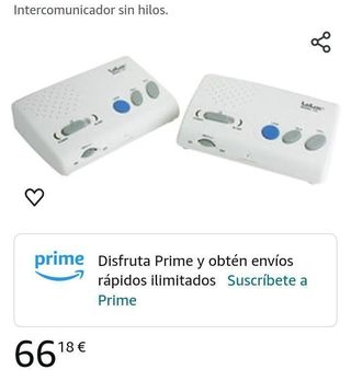 Intercomunicador sin hilos