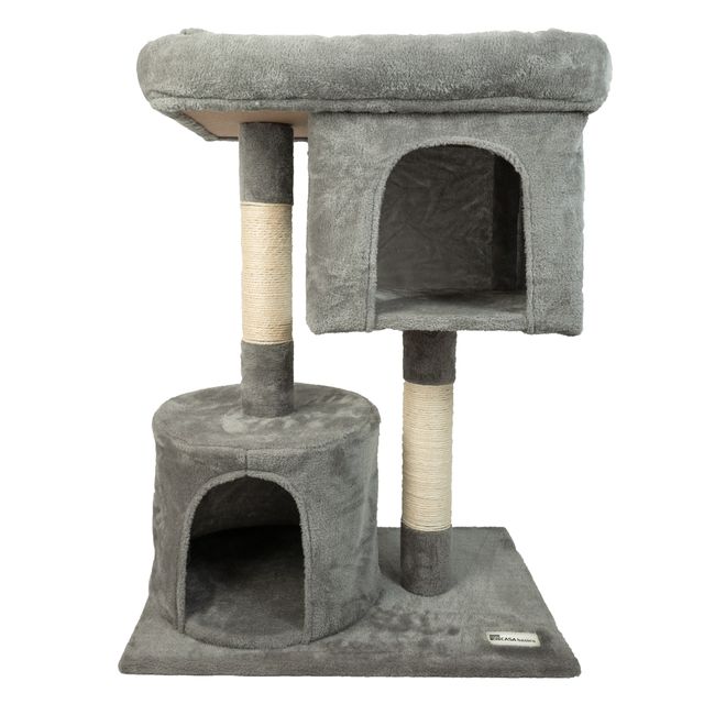 Albero gratta per gatti NUBITA grigio