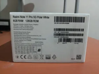 Xiaomi Redmi Note 11 Pro 5G Negro