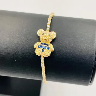 Pulsera Rivière Oso Azul 18k