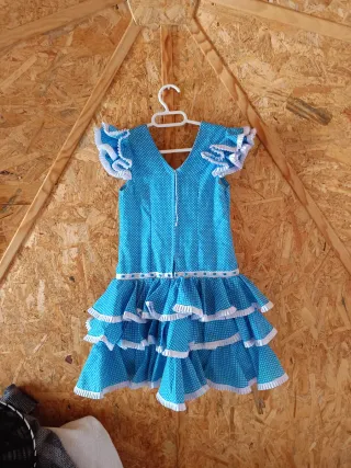 Traje de flamenca con lunares