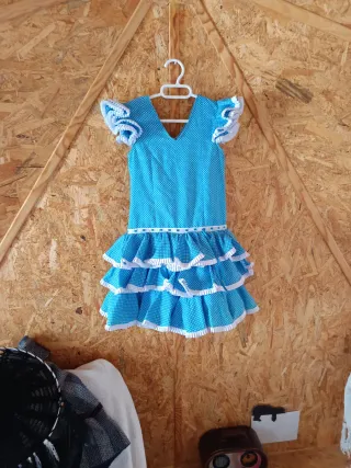 Traje de flamenca con lunares