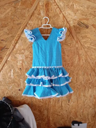 Traje de flamenca con lunares