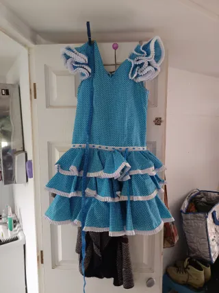 Traje de flamenca con lunares