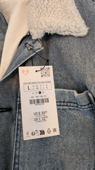 Chaqueta Zara Talla L