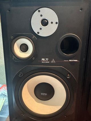 Altavoces Vieta PR77 Negros