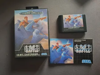 Last Battle Sega Mega Drive Cartucho y Manual