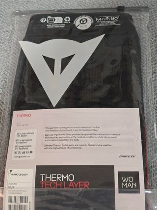 Camiseta Térmica Moto Mujer Dainese T/M NUEVA