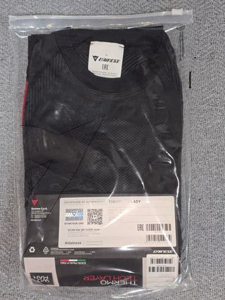 Camiseta Térmica Moto Mujer Dainese T/M NUEVA