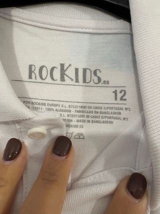 Polo manica lunga cotone taglie 4-8-10-12 anni