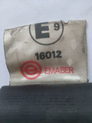 Cinturón de seguridad.