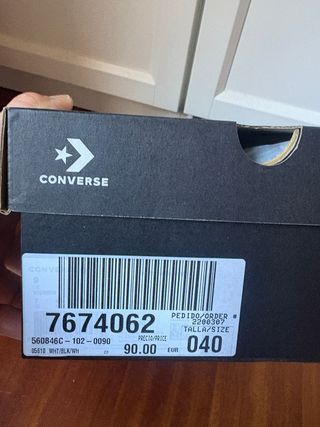 Converse Blancas Plataforma