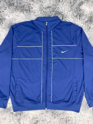 Nike Track Jacket azul royal • Talla XL • Vintage