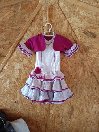 Traje de flamenca niña 2 años