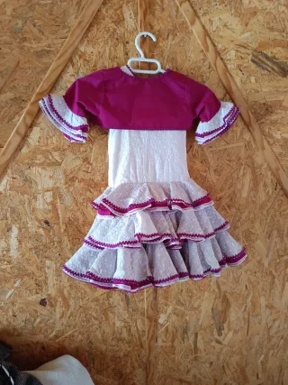 Traje de flamenca niña 2 años