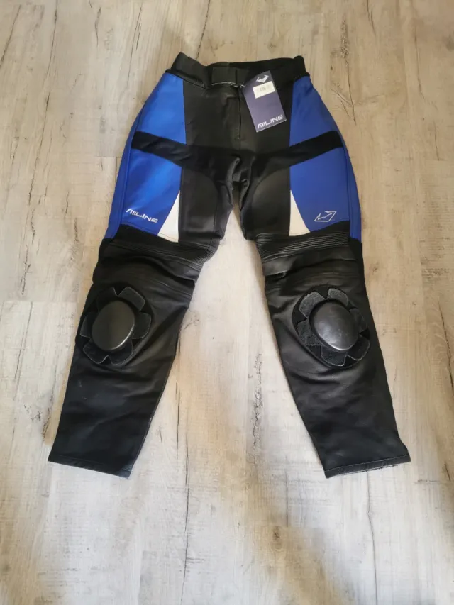 Pantalón Moto Racing Azul/Negro