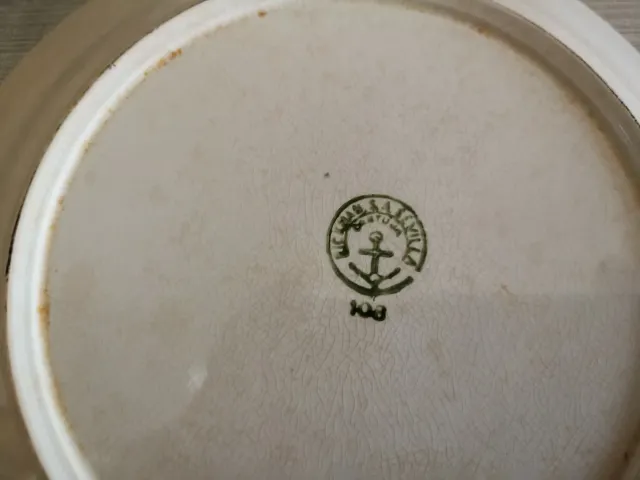 Platos de porcelana Cartuja de Sevilla