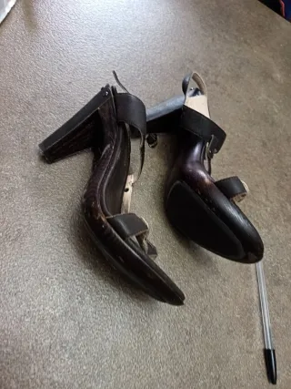 Sandali Fornarina con tacco e zeppa