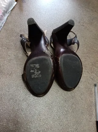 Sandali Fornarina con tacco e zeppa