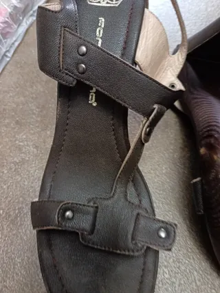 Sandali Fornarina con tacco e zeppa