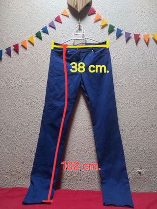 Pantalón corte recto