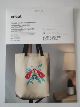 Kit 5 Láminas Vinilo Termoadhesivo Cricut