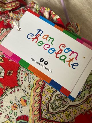 Vestido niña estampado paisley