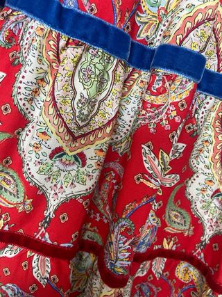 Vestido niña estampado paisley