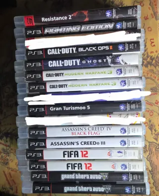 Pack de 13 juegos playstation 3 completos pal esp