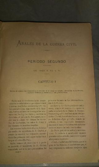 GUERRAS CARLISTAS.AÑO 1875.
