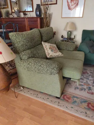 Sofá de 2 plazas tela