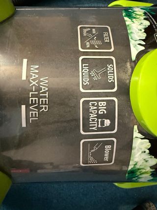 Aspirador Sólidos y Líquidos Conga