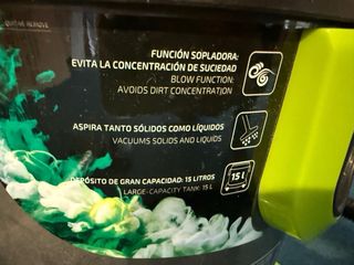 Aspirador Sólidos y Líquidos Conga