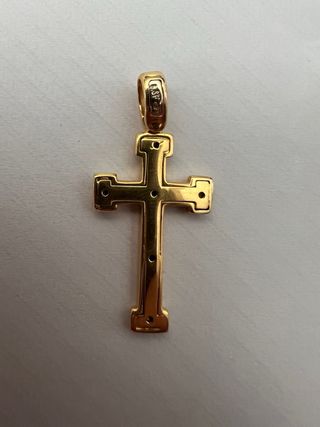 Cruz Oro Amarillo 18K - 4g