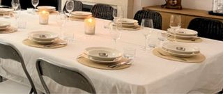 Vajilla La Cartuja Blanca Ochavada