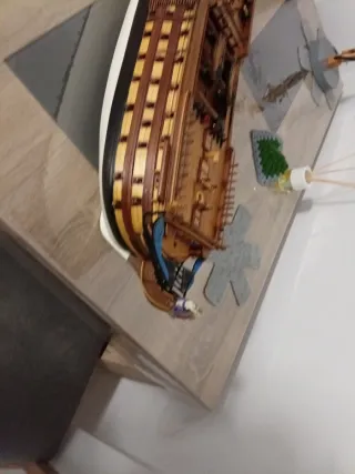Maqueta Barco Madera Detallada victory