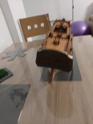 Maqueta Barco Madera Detallada victory