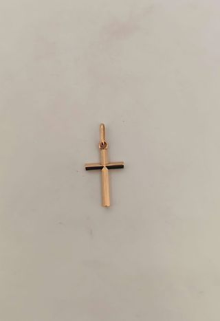 Colgante Cruz Lisa Oro