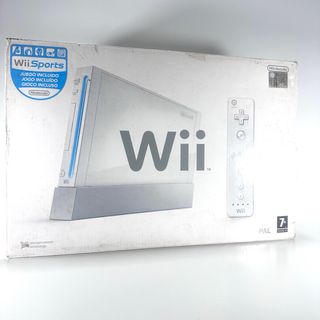 Nintendo Wii + Wii Sports Con Controller Scatola