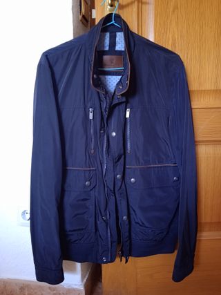Chaqueta Massimo Dutti Azul Marino Hombre