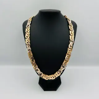 Cadena Cartier Infinito 16mm 18K Oro y Plata